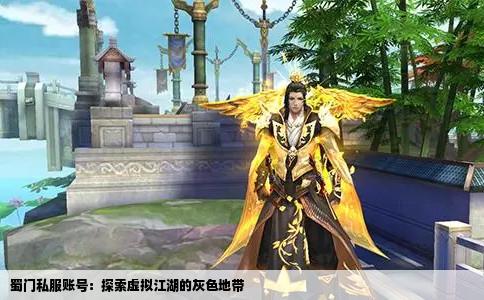 蜀门私服账号：探索虚拟江湖的灰色地带